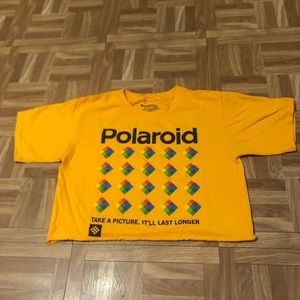 Polaroid Crop Top - Aeropostale- XS